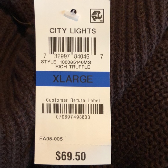 Style & Co Button-Side Oversized Cardigan - Picture 4 of 6